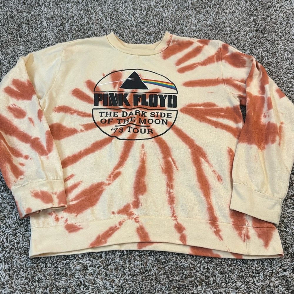 Pink Floyd Tie-Dye Sweatshirt